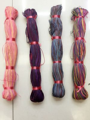 七彩1.0MM棉蠟線，飾品配件線繩 國產蠟線