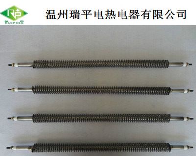 304不銹鋼翅片式,散熱片式電熱管 發(fā)熱管 加熱管 直行管 220V380