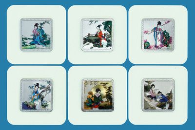 仕女圖 浮雕杯墊 隔熱墊 家居餐廳日用小禮品