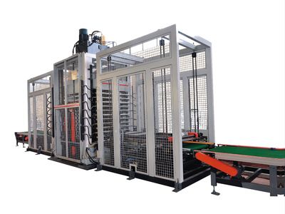 防盜門設(shè)備 防火門 NCM-10000型全自動(dòng)熱壓膠合機(jī) 單進(jìn)流 速度快