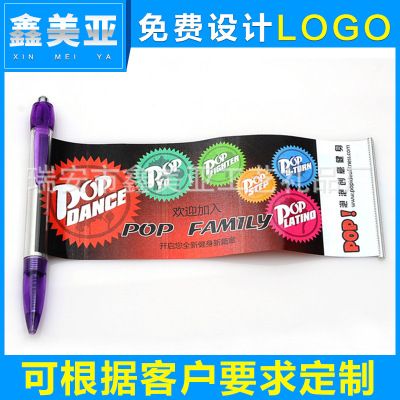 CY-114塑料廣告拉紙圓珠筆 商務(wù)酒店廣告筆