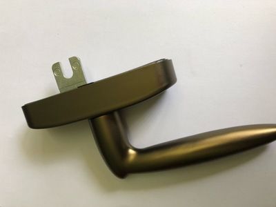 電鍍氧化方軸內平開內開內倒門窗執手B19