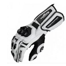 美洲豹 AFS10真皮摩托車騎行防摔手套碳纖維長(zhǎng)款手套