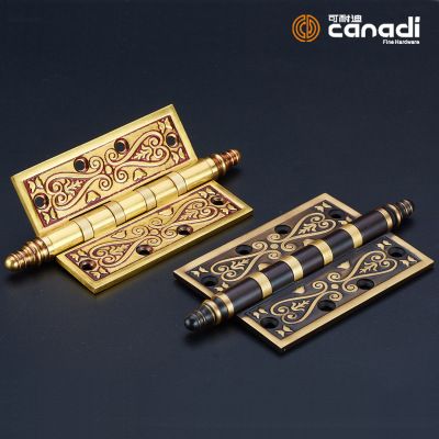 復(fù)古歐式4*3純銅平開軸承木門合頁(yè)家具五金配件A2-006