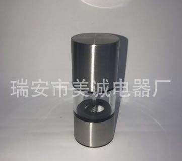 小型電池電動(dòng)不銹鋼胡椒磨現(xiàn)磨現(xiàn)用鹽和胡椒撒調(diào)味瓶