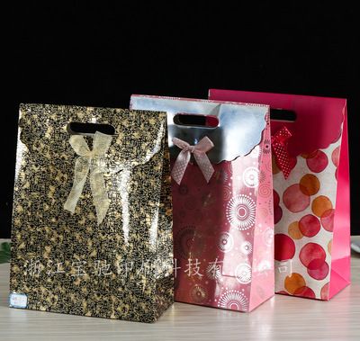 白卡紙手提袋 創意禮品紙袋 購物服裝袋