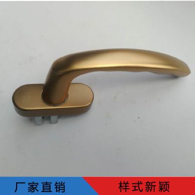 菲格門窗五金配件鋁合氧化小外開執(zhí)手內(nèi)外平開窗戶把手