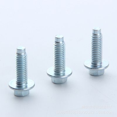 304不銹鋼法蘭面外六角螺絲 帶齒六角法蘭螺栓螺釘