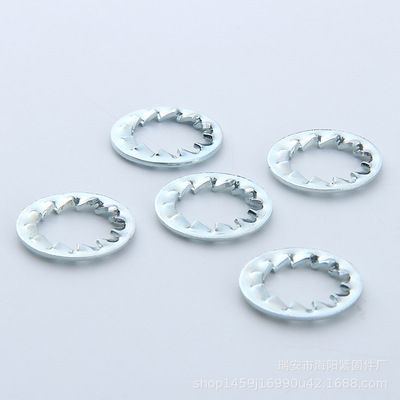 不銹鋼鎖緊墊圈 內齒防滑止動防松墊片 菊花介子