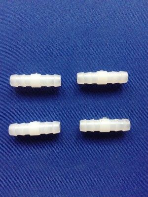 按摩椅用尼龍8mm氣油水族塑料軟管1字型直通接頭