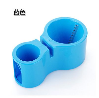 廚房多功能雙頭卷筆刀式螺旋形刨絲器家用絲切絲器加磨刀器