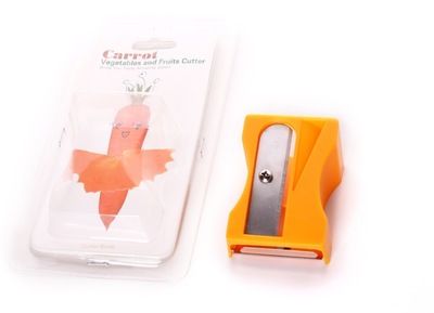 胡蘿卜削皮器 卷筆刀造型水果去皮器 果蔬瓜果