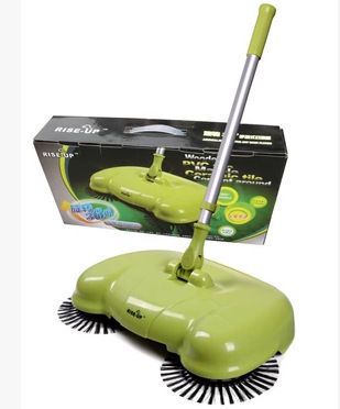 懶人清潔家用不用電全自動手推式掃地機 360度旋轉(zhuǎn)不用電