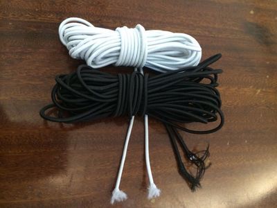 泰國進口橡筋繩、彈力繩、圓松緊帶2MM彈力繩/0.8mm止12mm