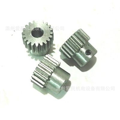 1模25齒寬10 總長18 凸臺18 孔6 8 10 12 碳鋼45號金屬圓柱直齒輪