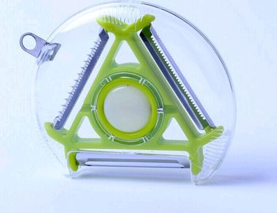 三合一環保多功能旋轉水果蔬菜削皮器 切菜器削皮刀刨絲器去皮刀