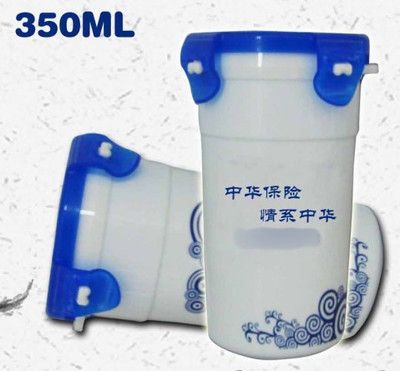 保溫杯， 青花杯 青花保溫杯 青花保溫杯