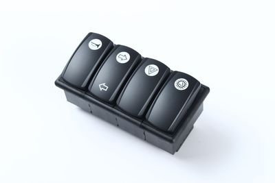 拖拉機防水防塵翹板開關