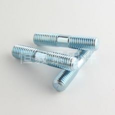 鍍鋅雙頭螺栓螺柱螺絲螺桿絲桿牙棒M16M20通絲加長(zhǎng)B型螺紋絲桿