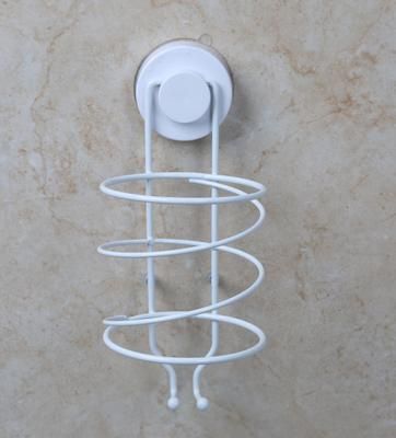 強力吸盤浴室吹風機架收納架 吸壁式吹風機筒置物架