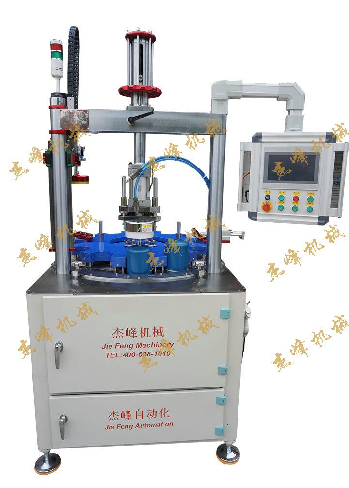 全自動轉盤式高速封罐生產線01