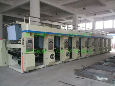 水性油墨電腦凹版印刷機，印刷薄膜、紙張、鋁箔等卷筒料 印刷機