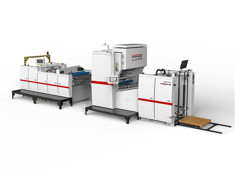 ZDFM-1100AC Full Auto Film Laminator（With Chain Knife）
