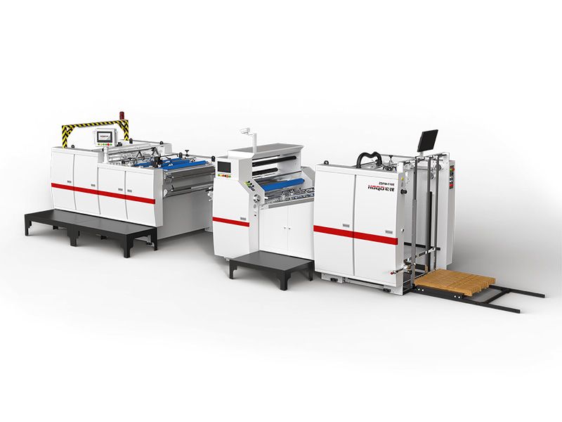 ZDFM-1100E Full Auto Glue-free Laminator (Disc Knife)