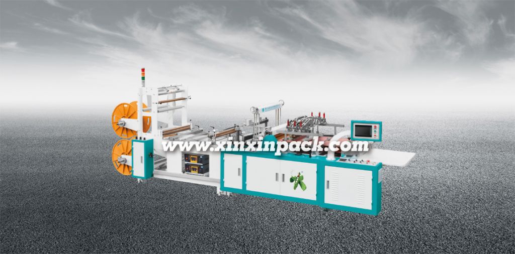 水冷夾鏈自封袋制袋機