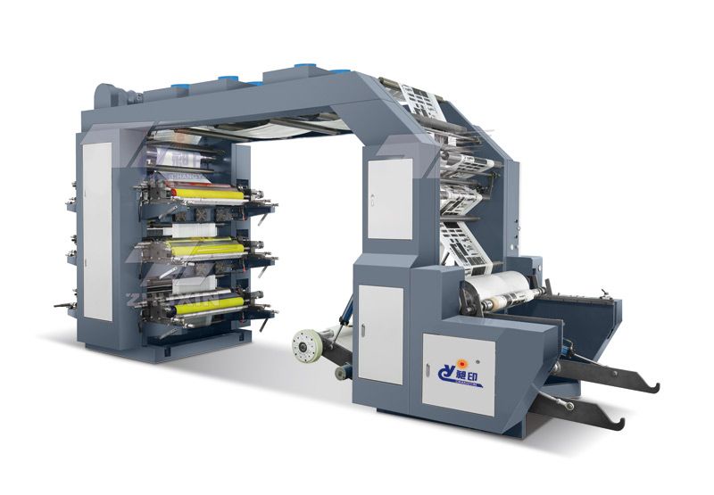 6色 重疊式同步帶高速印刷機