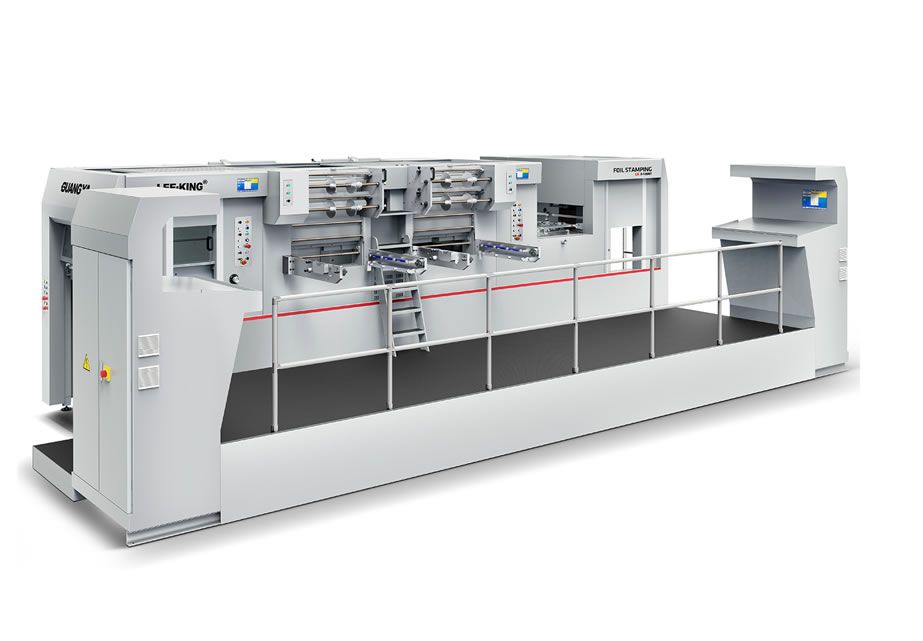  LK 2-106MT 雙工位自動燙金模切一體機