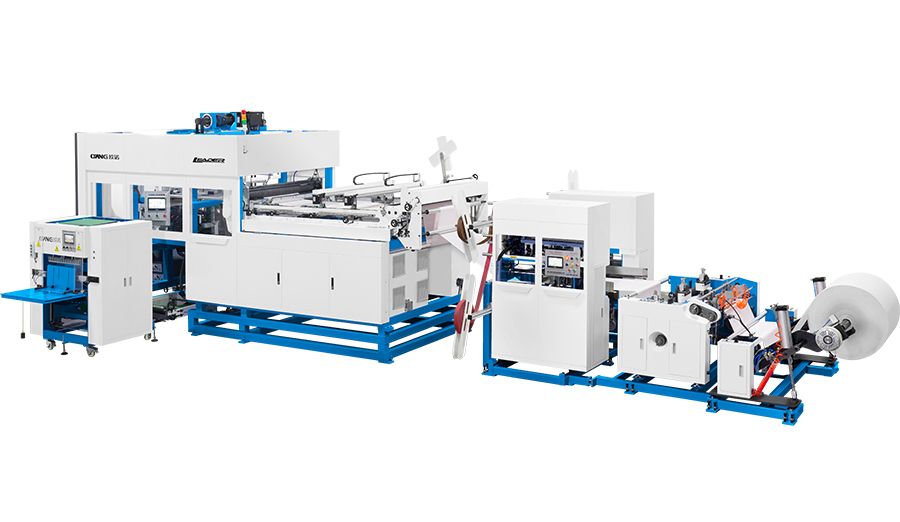 15代無紡布立體一次成型制袋機（領航者）