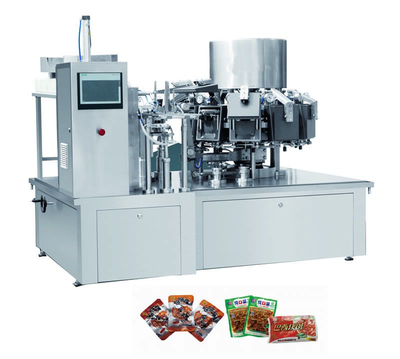 MSZK8-130給袋式旋轉真空包裝機