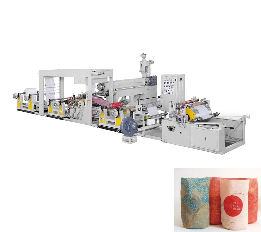 無紡布/編織袋淋膜機