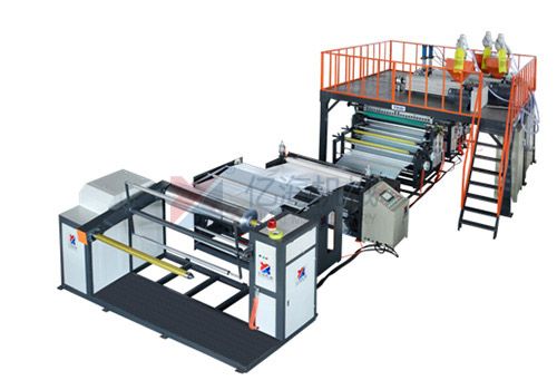 5層氣泡膜機-3螺桿擠出