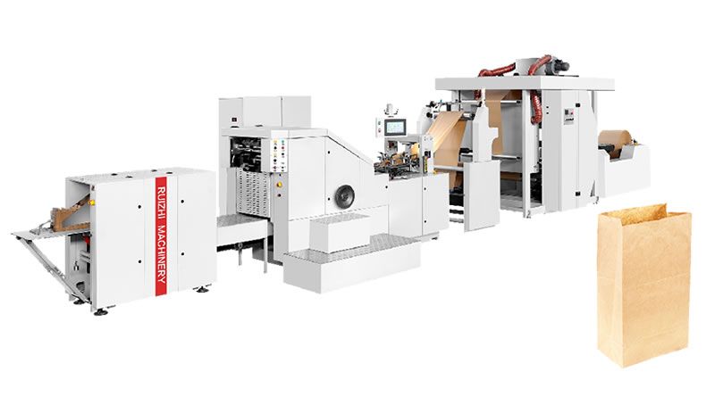 RZFD-190 連體2色全自動高速方底紙袋機