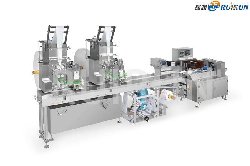 RRT-260C全自動三邊封（背封）濕巾包裝機（1-10片）