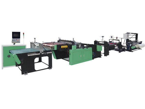 DRQ-C 高速自動熱切邊封制袋機組