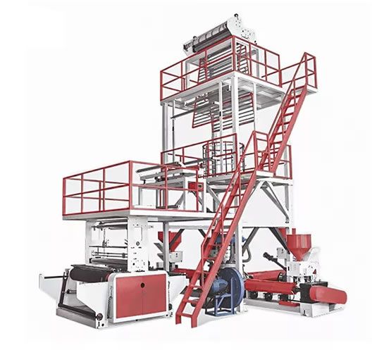 三層共擠快遞袋吹膜機(jī)組