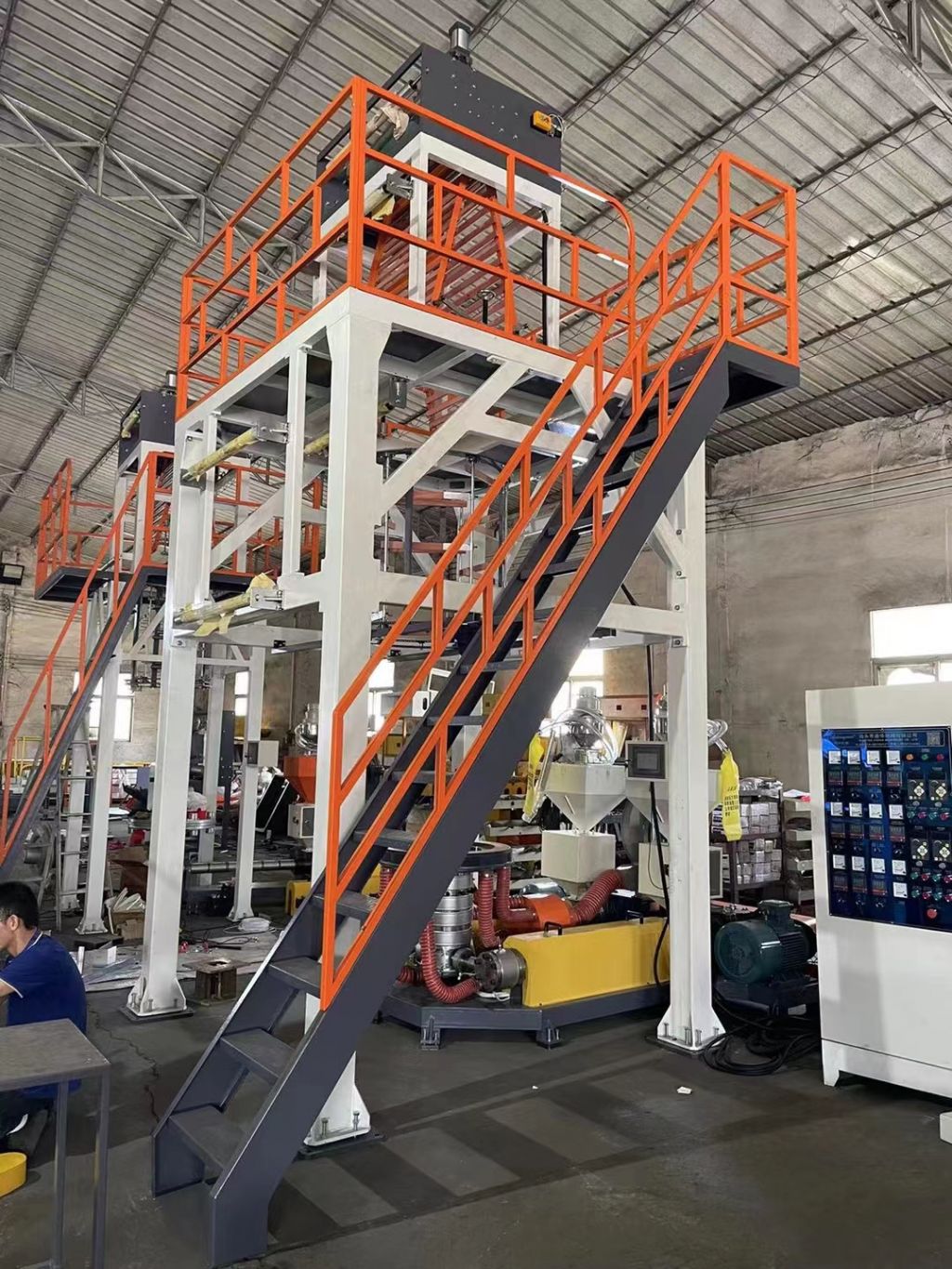 850型ABA雙層共擠低壓吹膜機