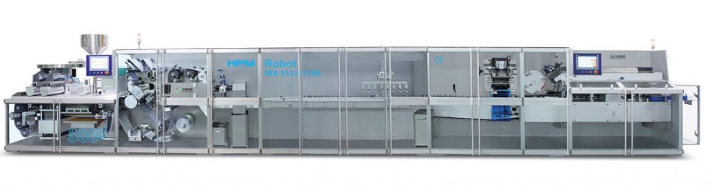 DPH380D-DXH400D 高速泡罩包裝及自動裝盒聯動生產線（智能機器人應用）