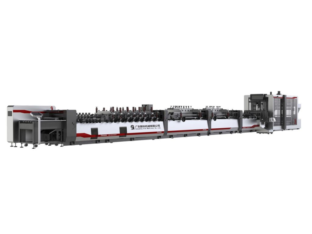 全自動(dòng)高速三邊封雙自立雙拉鏈多功能制袋機(jī)