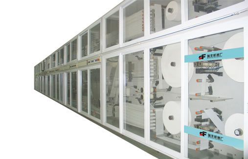 RF全伺服衛(wèi)生巾生產(chǎn)線