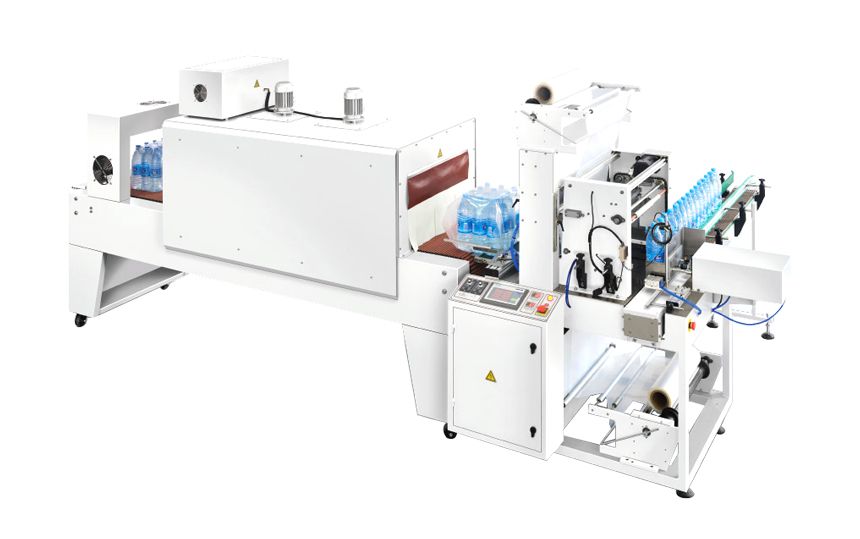 BMD-800A 礦泉水、自動熱收縮包裝機（袖口式）可與自動灌裝機配套