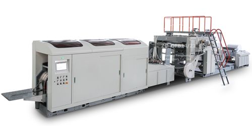 ZD-QFB14/21 卷筒紙全自動（扁繩）方底紙袋機