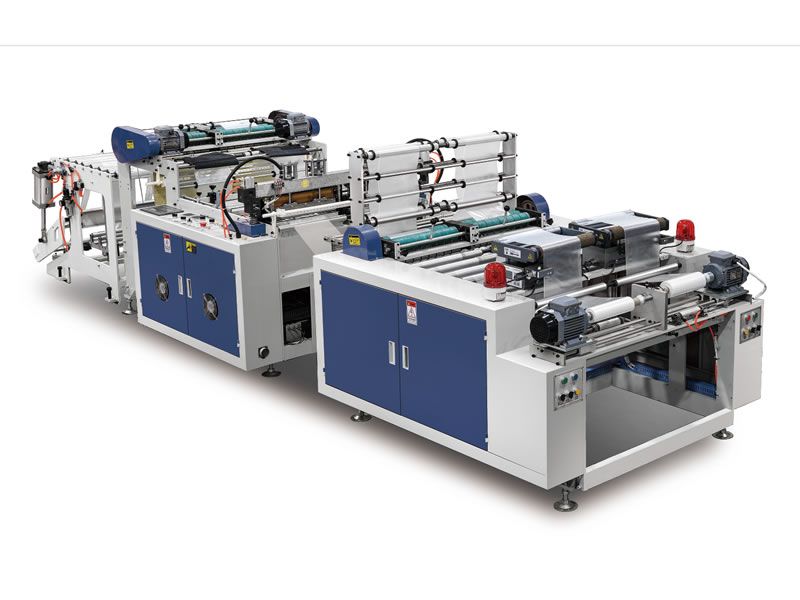 500型全自動(dòng)雙排有芯收卷垃圾袋制袋機(jī)