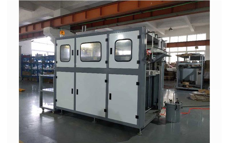 SH-960A 自動連體蓋紙盒成型機