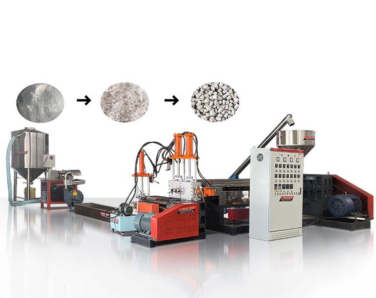 PVC雙階高產量造粒機組