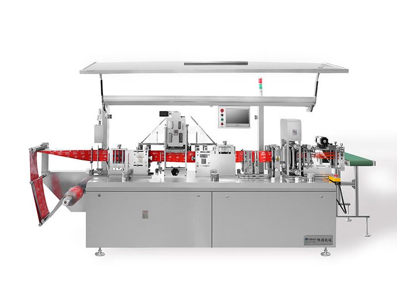 VPD250四邊封濕巾包裝機(jī)(帶機(jī)械手、帶圓角裝置)