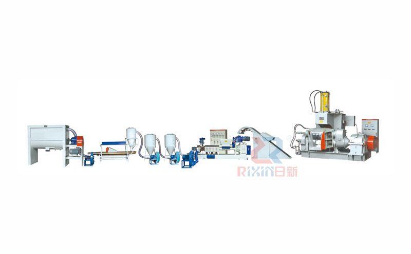 pvc、低煙無鹵電纜料造粒設備